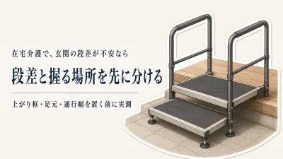 楽天でレビュー数が多い玄関の置き型手すり・手すり付き踏み台を比較｜上がり框の昇り降りで選ぶ